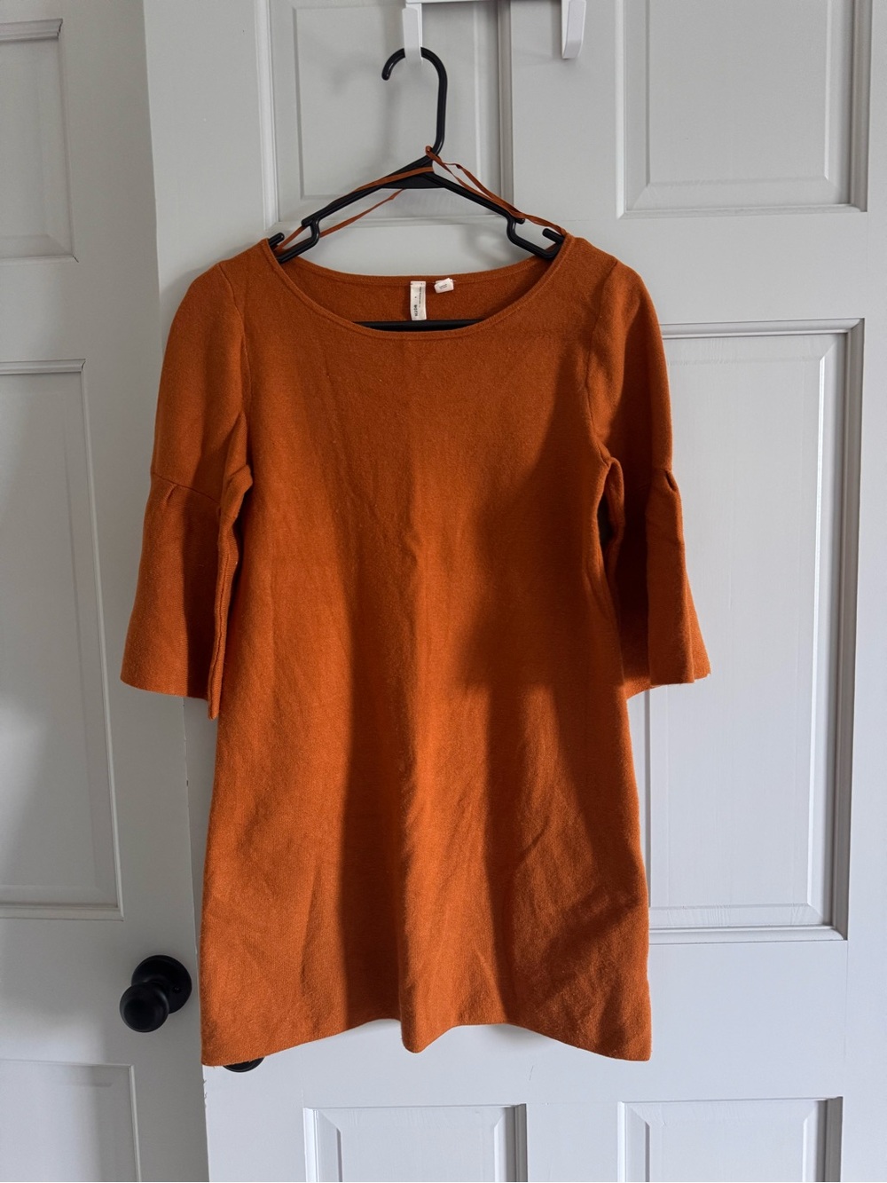 Moth by Anthropologie Chester bell-sleeve sweater dress XSP